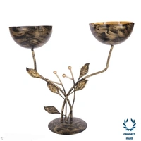 Tea Light Candle Holder Stand For Home Decoration - Metal, Tea Light Candle Holder, Pack of1